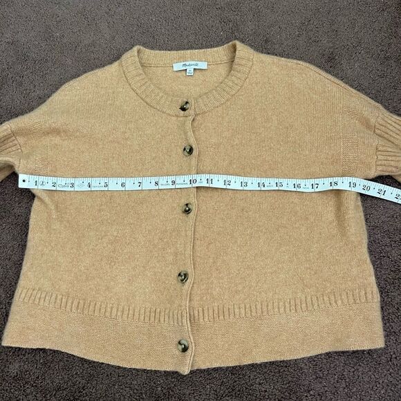 Madewell Clemence Wool Blend Cropped Cardigan - Picture 10 of 11